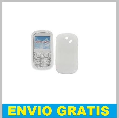 FUNDA SILICONA PARA SAMSUNG B3210 CORBY TXT GENIO BLANCO